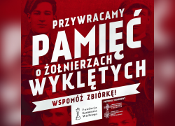 Jutro po raz pierwszy ogólnopolska zbiórka publiczna „Przywracamy pamięć o Żołnierzach Wyklętych” w Żywcu