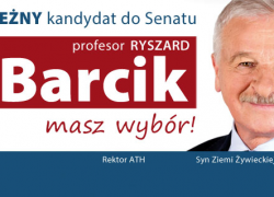 Niezależny kandydat do Senatu – profesor Ryszard Barcik