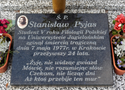 44 rocznica śmierci Stanisława Pyjasa