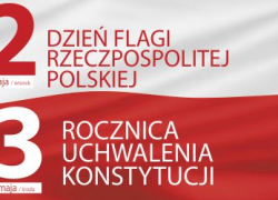 Wywieszamy flagę na majówkę! Żywiecczyzna biało – czerwona