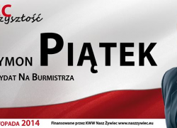 Szymon Piątek kandytat na burmistrza