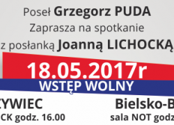 NASZ NEWS! Do Żywca i Bielska Białej przyjedzie Joanna Lichocka!